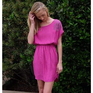 Magenta Express dress